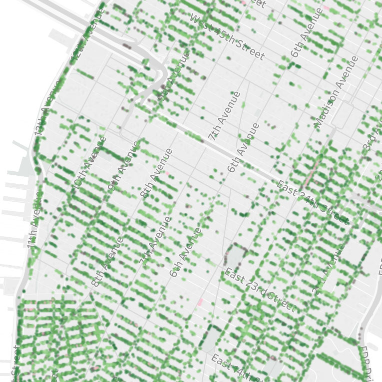 Tableau Urban Forest by Ann Jackson and Josh Jackson